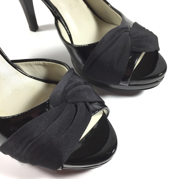 Nine West Platform Peep Toe High Heel Shoes - Picture 3 of 8